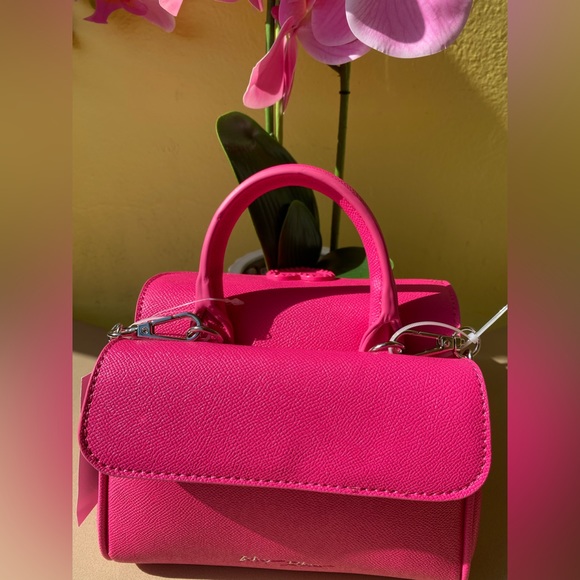 Betsey Johnson Pink Mini Satchel - Picture 6 of 10